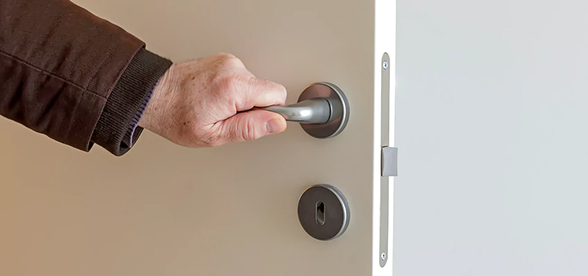 Restroom Locks Privacy Bolt Installation in Corning, California